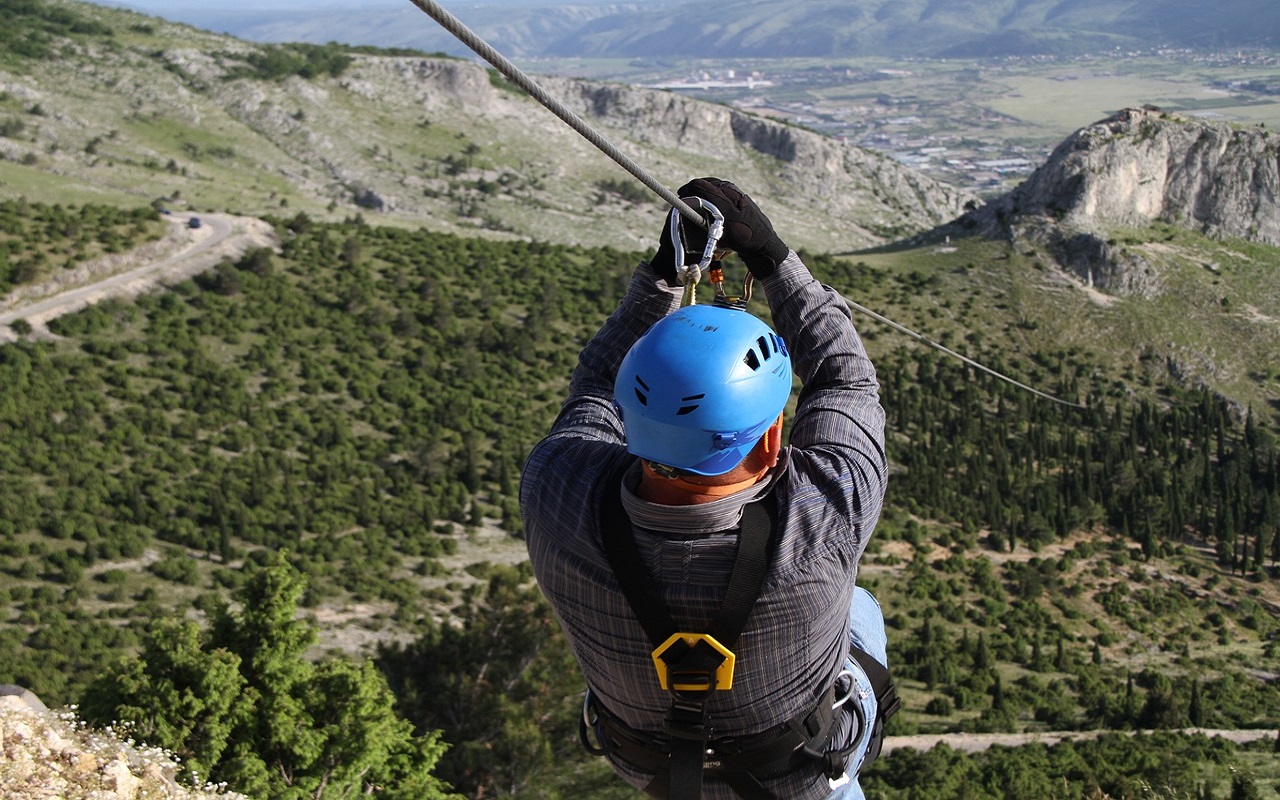 dubai zipline